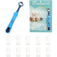 nobleza 2 in 1 Zahnpflegeset für Hunde