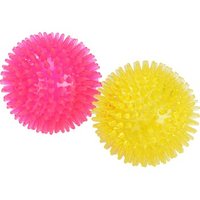 FIT+FUN Spielzeug Igelball pink oder gelb