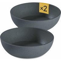 PIUPET Hundenapf-Set 1,6L grau