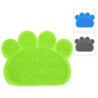 nobleza – Katzenstreumatte Pfote blau