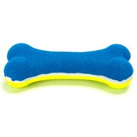 nobleza Hundespielzeug – Tennisball-Knochen, bissfest & zahnschonend, ideal für Apportierspiele
