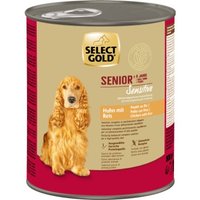 SELECT GOLD Sensitive Senior Huhn und Reis 12x800 g