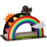 Canadian Cat Company Design-Kratzmöbel Rainbow bunt