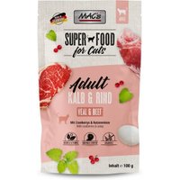 MAC's Nassfutter Katze Adult Rind und Kalb 12x100 g