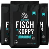 Tales & Tails Softes Trockenfutter Noch ganz Fisch im Kopp? 3x4 kg