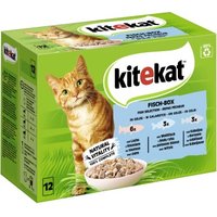 Kitekat Multipack Fisch Box in Gelee 12x85g