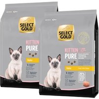 SELECT GOLD Pure Kitten Huhn 2x2,5 kg