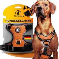 Tierhood Hundegeschirr orange M