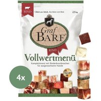 Graf Barf Vollwertmenü Rind 4x2,5kg