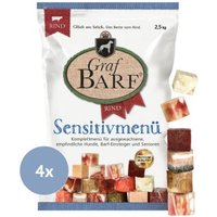 Graf Barf Sensitivmenü Rind 4x2,5kg