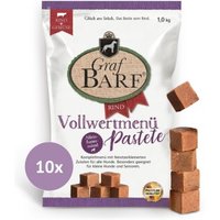 Graf Barf Vollwertmenü Pastete Rind 10x1kg