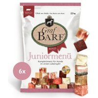Graf Barf Juniormenü Rind 6x2,5kg