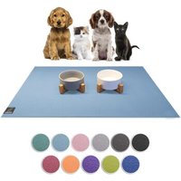 SANOZOO ® - Napfunterlage - Öko-Tex und Made in Germany hellblau 70 cm, 1,2 m