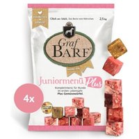 Graf Barf Juniormenü Plus Hähnchen 4x2,5kg