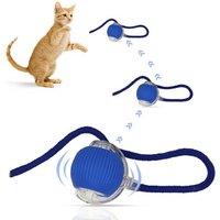 Petsation Interaktiver Katzenball blau