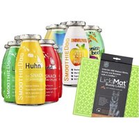 SmoothieDog Mix + Lickimat Grün 12x250 g