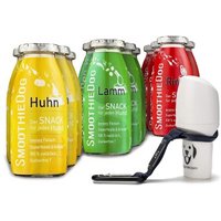 SmoothieDog Klassik + Doggyroller Blau Gr. M