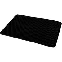 RHR Quality Katzenklo Matte Dirty Paw 75x55cm schwarz