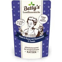 Betty's Landhausküche Frischebeutel Huhn & Fasan 12 x 100g für Katze