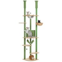 Pawz Road Deckenhoch Kratzbaum Luxus grün