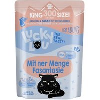 Lucky Lou Nassfutter Katze Adult Geflügel und Fasan 24x300 g