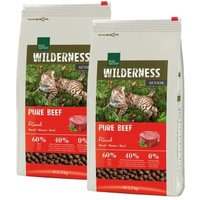 REAL NATURE WILDERNESS Trockenfutter Katze, Senior, Pure Beef 2x2,5 kg
