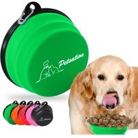 Petsation Faltbarer Reisenapf Grün 1.000 cm³