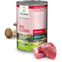 BALDUiN Hund Rind & Kräuterseitling 12x400g