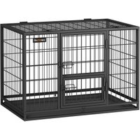 FEANDREA L-XXXL Hundekäfig hochbelastbar 92,5 cm, 57,5 cm, 64 cm