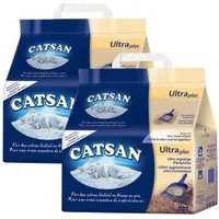 CATSAN Ultra plus Klumpstreu 2x10 l