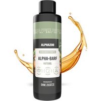 ALPHAZOO Alpha-Barf Futteröl für Hunde und Katzen 250 ml