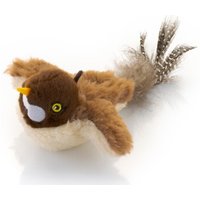PetTec bewegl. Plüschtier - Spatz Mini