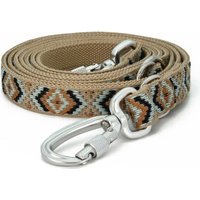 THE DOG IDEA Boho-Chic Hundeleine Mokka 2 m