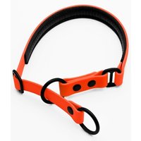 THE DOG IDEA Zugstopp Halsband Orange M