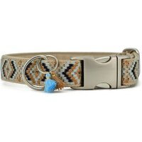 THE DOG IDEA Boho-Chic Halsband Mokka XS