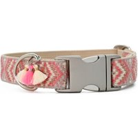 THE DOG IDEA Boho-Chic Halsband Coral M