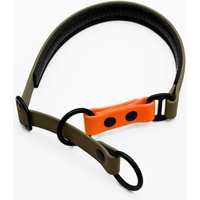 THE DOG IDEA Zugstopp Halsband Khaki M