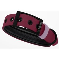 THE DOG IDEA Biothane Halsband Bordeaux pfirsich XXL