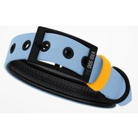 THE DOG IDEA Biothane Halsband Hellblau XS