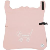 Barkalot Hunderegenmantel aus Upcycled-Stoff pink S
