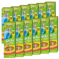 MultiFit Wellensittich Sticks 12x2er Honig
