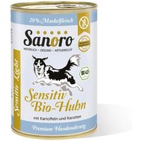Sanoro Sensitiv BIO-Huhn mit BIO-Gemüse 12x400g
