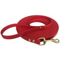 bio-leine ab 35 kg Biothane Schleppleine rot 3 m