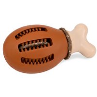 PetSafe Kauspielzeug mit Leckerli-Ringen für Hunde Hühnchen braun/ beige S-M