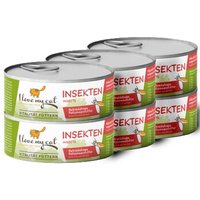 I love my cat Katzenfutter Nass mit Insekten - 6x100g