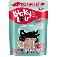 Lucky Lou Nassfutter Katze Extra Food Adult in Gelee Thunfisch 12x70 g
