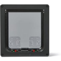 Cat Mate Große Katzenklappe mit 4-Wege-manueller Verriegelung, 221 grau