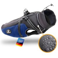 Tierhood Hunderegenmantel schwarz XS