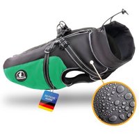 Tierhood Hunderegenmantel grün M