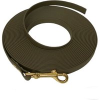 bio-leine 15-25 kg Biothane Schleppleine oliv 12 m